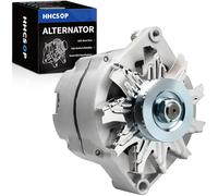 New Alternator GM 1-Wire Self-Exciting Replacement for Chevy Bel Air Blazer C10 Nova P30 Buick Apollo Century Regal 1970-1985, Fit SBC BBC 305 350 327 Delco 10SI 63A, 7127-SE 1100125 334-2614 ADR0325