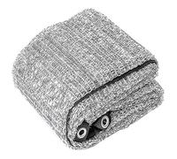 New Aluminet Shade Cloth Reflective Aluminet Sun Shade Mesh Uv Resistant Netting With Grommets For Flowers Plants Patio Garden Silver 3x3m,gardening A