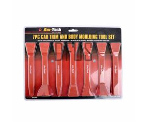 New Am-Tech J1940 7pc Car Trim Clip Remover & Body Moulding Tool Set Door Panel