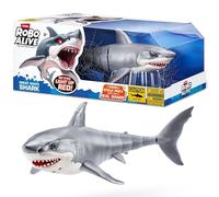 New Amazing Alive Great White Fish,Realistic Robotic Shark Toy with Water-Activated Movement & Glowing Eyes,Swims Like a Real Shark for Ultimate Underwater Fun Gift for Kids Ages 3+ -A14