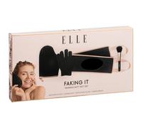 New Amazing Faking It Tanning Mitt Set Includes Back Applicator,Tanning Mitt,Exfoliating Glove And Tanning Brush Great As a Gift For Friends or Family - A26