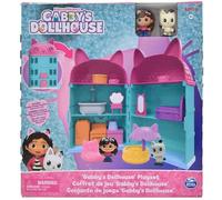 New Amazing Mini Dollhouse Playset, Portable 2-Story Dollhouse with Figures, Kitty-Themed Furniture, Accessories, & Foldable Design for Easy Storage & On-the-Go Play - Perfect for Ages 3+ Gift-A56