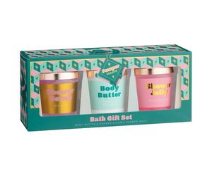 New Amazing Pamper Season Body Bath Gift Set Includes Mango Shower Scrub, Turkish Delight Body Butter And Blueberry Shower Jelly That to Hydrate, Soothe & Revitalise Your Skin - A20