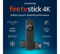 Amazon Fire TV Stick 4K UHD with 3rd Gen Alexa Voice Remote (includes TV controls)