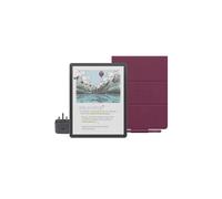 New Amazon Kindle Scribe Colorsoft 64 GB (Graphite) + Premium Pen + Premium Leather Cover (Fig) + USB-C Charger