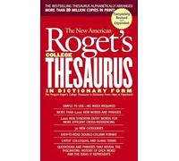 New American Roget's College Thesaurus in Dictionary Form (Revised & Updated)