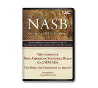 New American Standard Bible on MP3 Holy Bible Complete Old and New Testament on 2 audio MP3s-Digitally recorded with a durable book style case with individual protecive postions. by Steven B. Stevens (2016-04-15)
