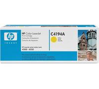 New and Genuine HP LaserJet Print Cartridge C4194A / 4500 4550 - Yellow Jaune