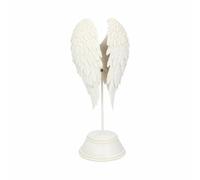 Nemesis Now B0720C4 Angel Wings Figurine 26cm White, Resin