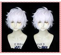 New Anime Mystery Cosplay Asrah Wigs Julian Dvorak Cosplay Wigs Short Curly Synthetic Hair Wig & Wig Net Asrah