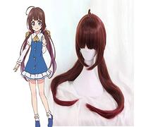New Anime Ryuoh no Oshigoto! Cosplay Wig Hinatsuru Ai Wigs Halloween Carnival Women Cosplay Wigs The Ryuo's Work Is Never Done!