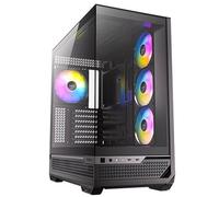 Antec C7 ARGB Dual Chamber Gaming Case 4 RGB Fans ATX / BTF Compatible - Black