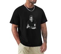 New Anthony Bourdain T-Shirt Funny Birthday Cotton Tee Vintage Gift Men Women Black XL