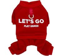 New Anti-Hair Adhesion Winter Dog Coat Stretchable Legs Full Coverage for Big Dogs Outdoor Use Outdoor Dog Clothing with Fleece Lining (Size:XL,Color:Red)