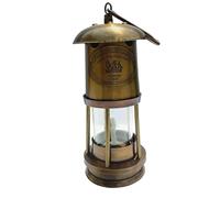 New Antique Vintage Style Brass Nautical Miner Ship Lantern Oil Lamp Maritime