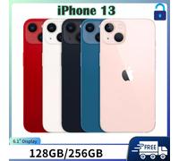 NEW Apple iPhone 13 5G 128GB/256GB Factory Unlocked Smartphone All Colours 6.1"