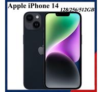 New Apple iPhone 14 (5G) 128/256/512GB 6.1" Factory Unlocked Smartphone Black