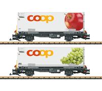 New Arrival 2025 LGB RhB Container Car Set “COOP®“ Art. 45887
