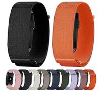 (New arrival) For Garmin CIRQA Smart Band xDfind Woven Nylon Hook and Loop Fastener Watch Band L-XL Wrist Circumference 145-240mm