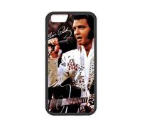 New Arrival High Quality Protective Hard Rubber Gel Phone Case Cover Skin for iPhone 6 & iPhone 6S - Elvis Presley (Design i6S583)