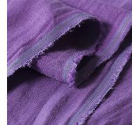New Arrival: Japan Nature 100% Linen Fabric for Clothing, Home Decor, Pillow, Sofa, 56" Width, Craft by The Yard (Purple)