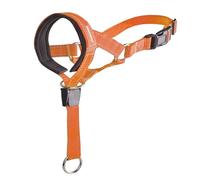 New Arrivals No Pull Dog Head with Soft Padding Ideal for Training on Leash Harness.Heavy Pull on Lead for Easy Walking Orange Blue Red (A, M)