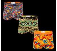 New Arrivals Patterned Cotton Boxers - 3 Pk OddBalls Multi 3XL