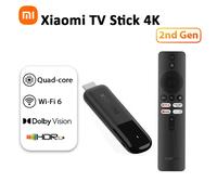 New Arrived Xiaomi Mi TV Stick 4K 2nd Gen 2GB RAM 8GB ROM Bluetooth 5.2 Wifi6 Netflix Google Assistant Smart TV Player Mi TV Stick 4k 2nd