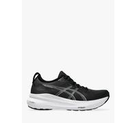 NEW Asics Women's Gel Kayano Lace-Up Sports Trainers Black/Pure Silver - Size 4