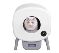 New Automatic Smart Cat Toilet Electric Litter Box Can Be Remotely Controlled By App Enclosed