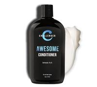 New Awesome Conditioner by Challenger - 16 oz - Premium Ingredients - Aloe Vera, Shea Butter, Coconut Oil, Jojoba Oil, Hydrolyzed Keratin, Argan Oil. No Sulphates & Gluten Free (2-3 Month Supply)