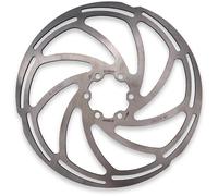 NEW Aztec Bike Replacement Parts Stainless Steel 6-Bolt Disc Rotor 140mm Silver