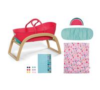 NEW Baby Born 3-In-1 Bassinet With Rocking Stand, for boys and girls