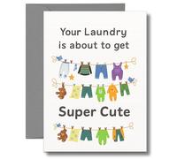 New Baby Card Your Laundry Is About To Get Super Cute B29