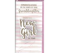 New Baby Granddaughter Card ~ With Love On The Birth Of A Beautiful Granddaughter ~ Birth Of Our Grandchild.
