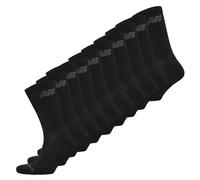 New Balance 10 Pair Pk Performance Socks Men's Trainers, Size L (9 - 11) In Black