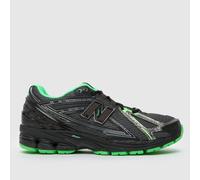 New Balance 1906R Trainers in Black & Green UK 4 (EU 37)