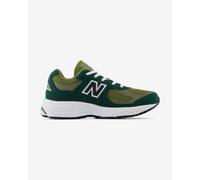 New Balance 2002 bungee lace shoes dark green olive green kids - 33