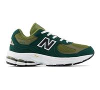 New Balance 2002 bungee lace shoes dark green olive green kids - 32