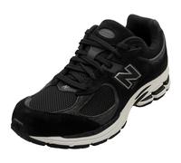 New Balance 2002 Mens Casual Trainers in Black White - 8 UK