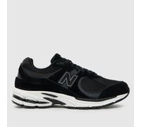 New Balance 2002R Trainers in Black & White UK 7 (EU 40½)