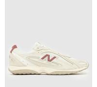 New Balance 204L Trainers in Off-White Multi UK 9 (EU 43)
