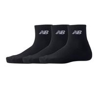 New Balance 3 Pack Everyday Ankle Sock - Black - Size 7-8.5