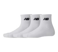 New Balance 3 Pack Everyday Ankle Sock - White - Size 9-11
