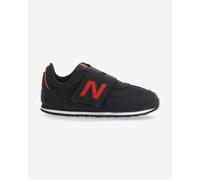 New Balance 323 Hook & Loop Shoes Black Red Junior - 25