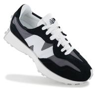 New Balance 327 Men's Women's Trainers Shoes Retro Black Nylon Suede U327WEM NEW