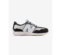 New Balance 327 shoes pure black white Kids (Wide last) - 37