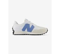 New Balance 327 Shoes Pure White Sky Blue Kids (Wide Last) - 37