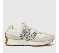 New Balance Womens 327 Trainers - White Print - EU 40/UK 7