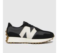 New Balance 327 Trainers in Black UK 3 (EU 35)